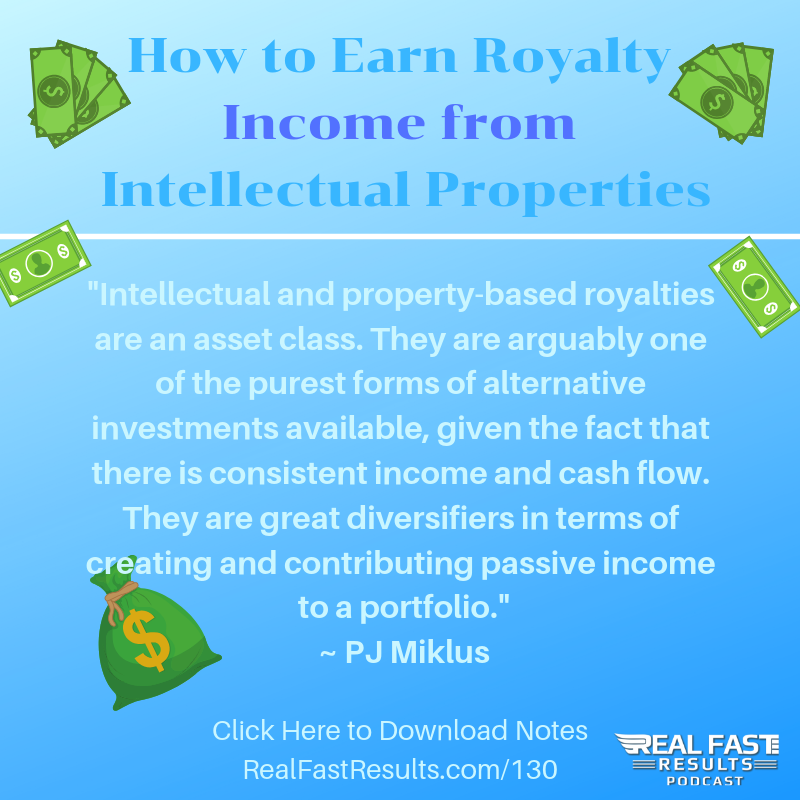 How To Earn Royalty Income From Intellectual Properties With PJ Miklus ...